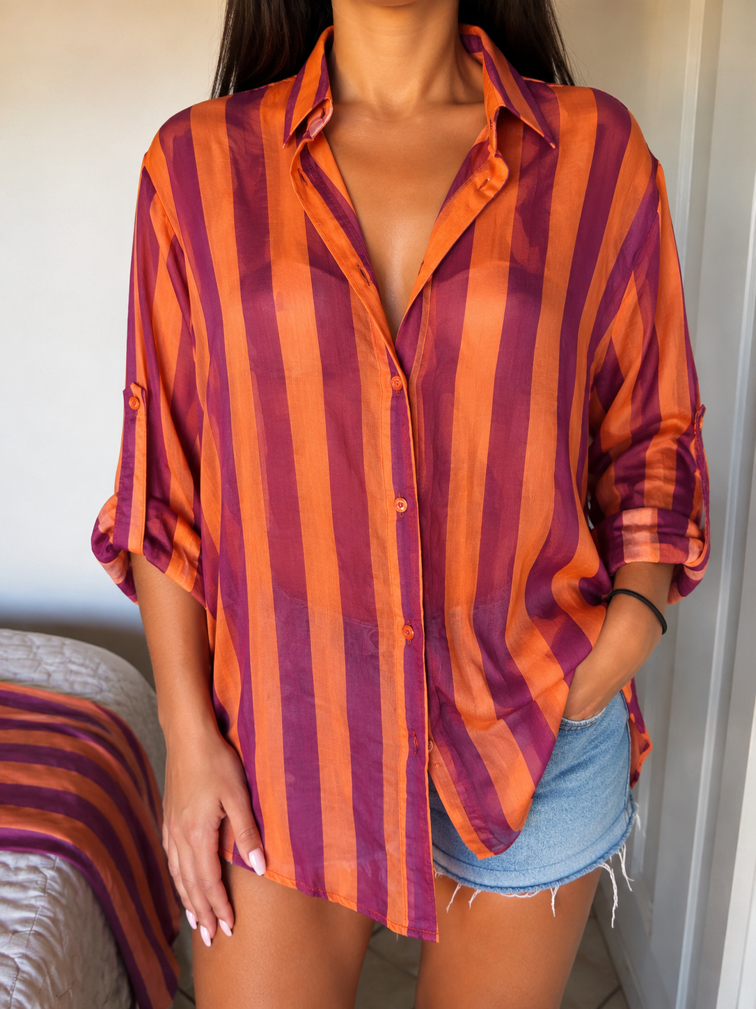Camicia Riga Sunset